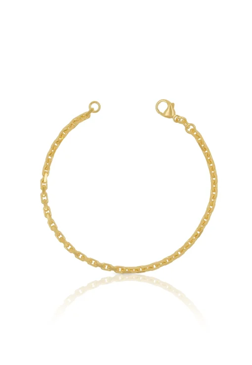 Bracelet Anker Gelbgold 750, 3cm, 21mm