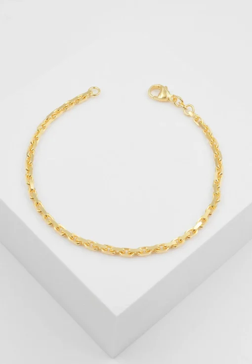 Bracelet Anker Gelbgold 750, 3cm, 21mm