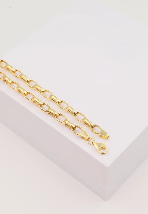 Bracelet Anker Gelbgold 750, 19cm, 6mm