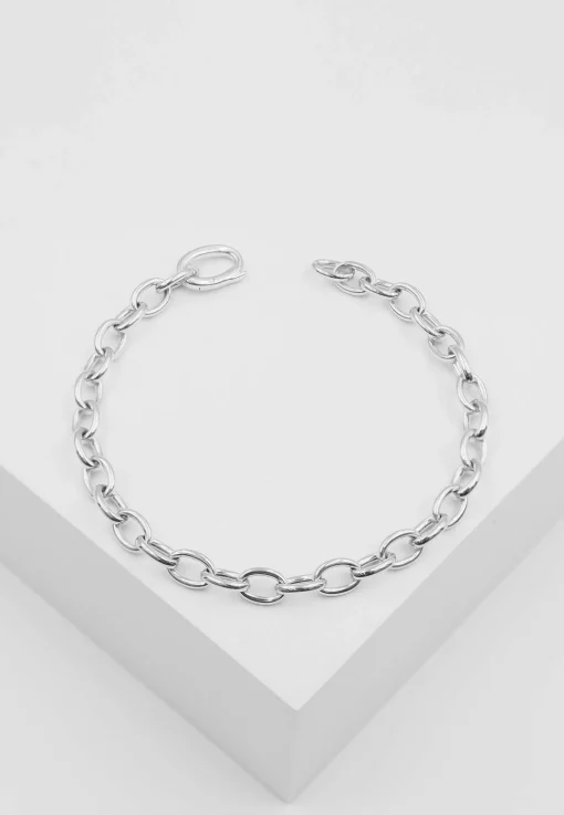 Bracelet Anker Weissgold 750 20cm, 6mm