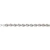 Bracelet Cordel Silber 925, 5.5mm, 19cm