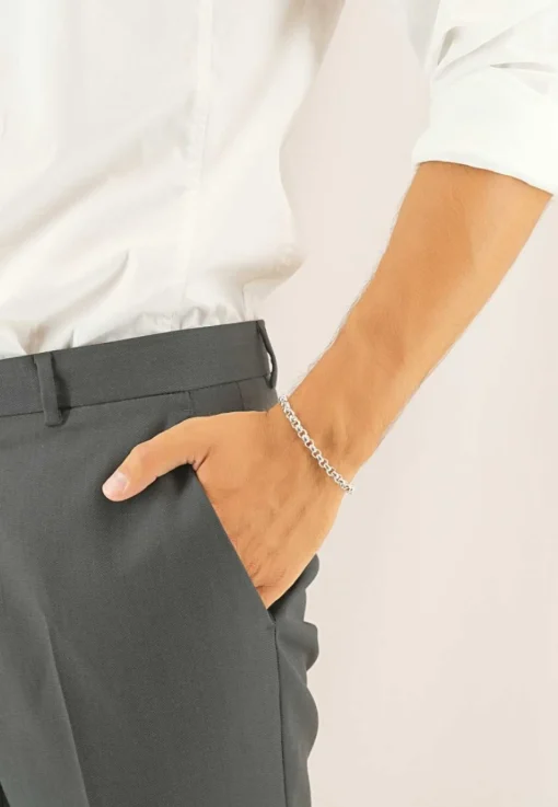 Bracelet Erbs Silber 925, 6.1mm, 19cm