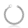 Bracelet Erbs Weissgold 750 20cm, 9.5mm