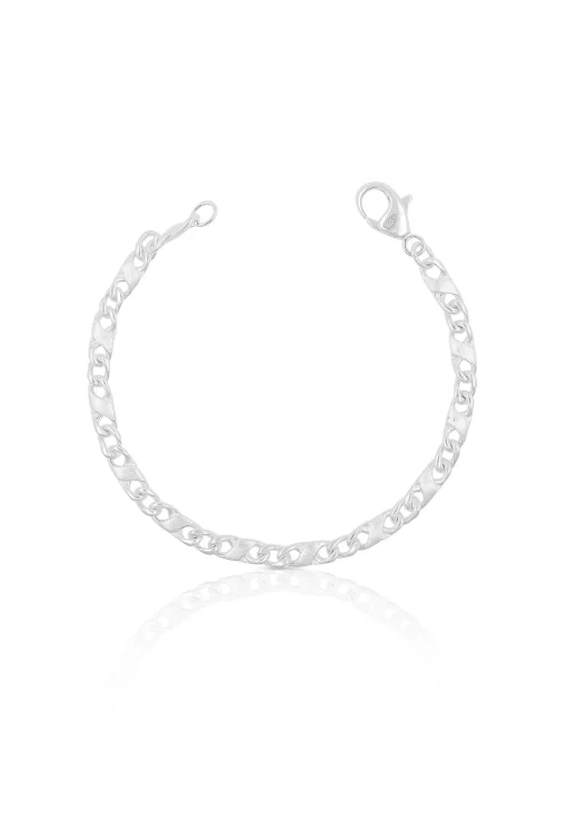 Bracelet 8er-Kette Silber 925, 4.9mm, 21cm