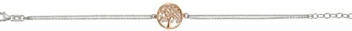 Bracelet lebensbaum Silber 925, 18mm