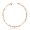 Bracelet Rotgold 750 Brillanten 1.53ct. 18cm Zargenfassung