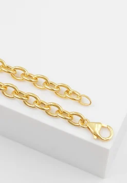 Bracelet Rundanker Gelbgold 750, 6.4mm, 19cm