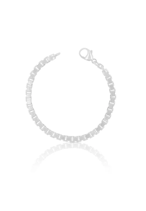 Bracelet Venezianer Silber 925, 4.5mm, 21cm