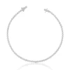 Bracelet Weissgold 750 Brillanten 0.82ct. 17cm Zargenfassung