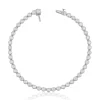 Bracelet Weissgold 750 Brillanten 1.72ct. 19cm Zargenfassung