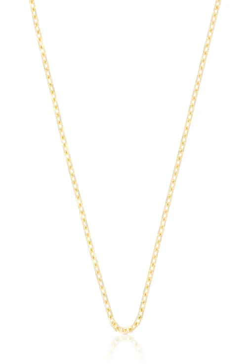 Collier Anker Gelbgold 750, 2mm, 55cm