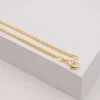 Collier Anker Gelbgold 750, 2.5mm, 50cm