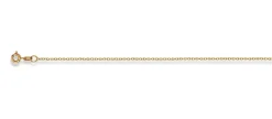 Collier Anker Gelbgold 375, 1.5mm, 45cm