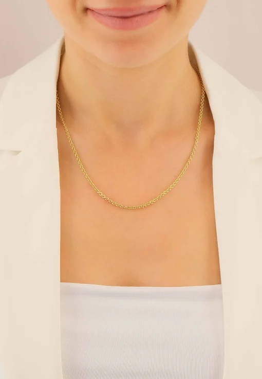 Collier Anker Gelbgold 750, 2.5mm, 50cm