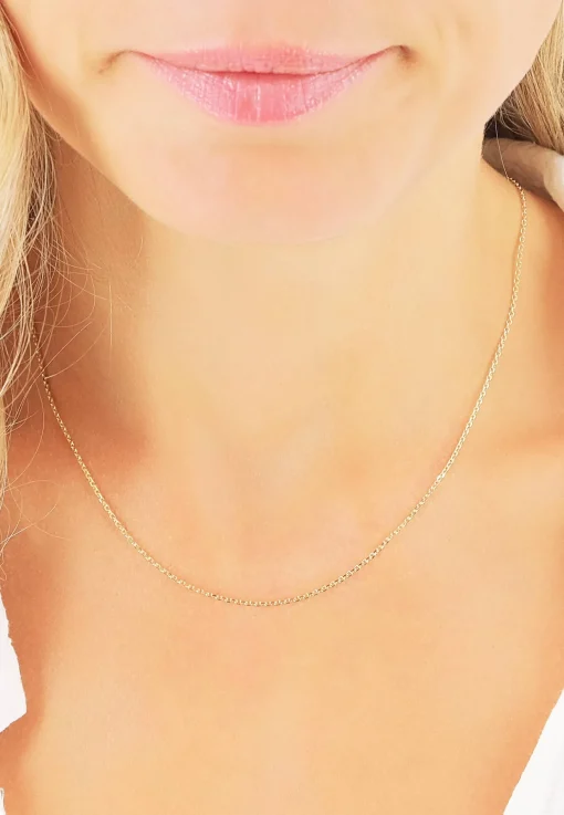 Collier Anker Gelbgold 585, 1.2mm, 36cm