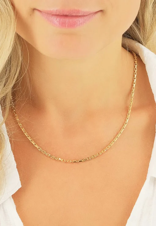 Collier Anker Gelbgold 750, 2.6mm, 55cm