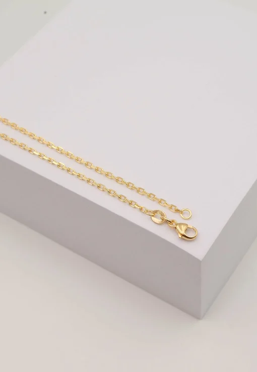 Collier Anker Gelbgold 750, 1.8mm, 55cm