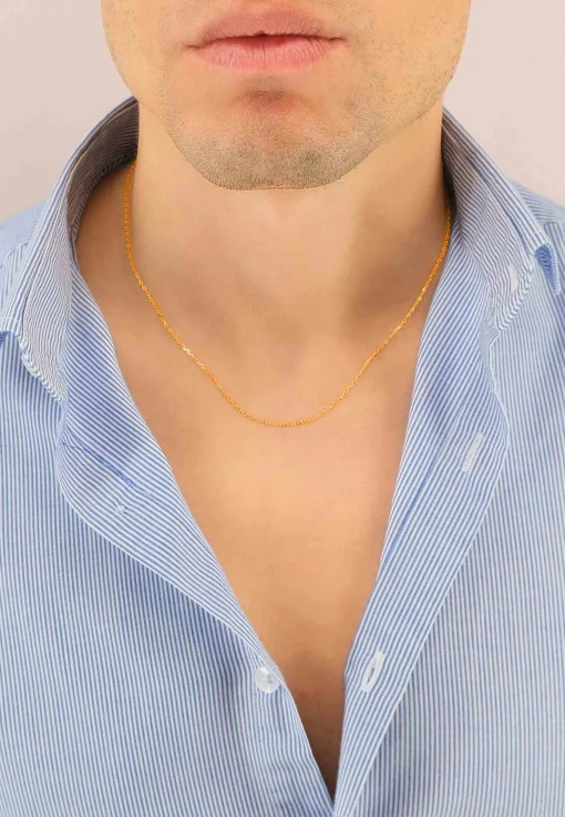Collier Anker Rotgold 750, 1.2mm, 45cm