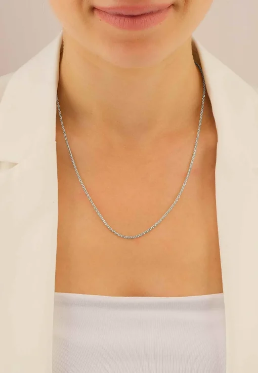 Collier Anker Weissgold 750, 2mm, 45cm