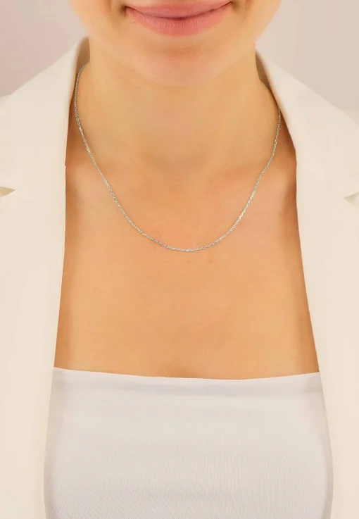 Collier Anker Weissgold 750, 1.2mm, 38cm