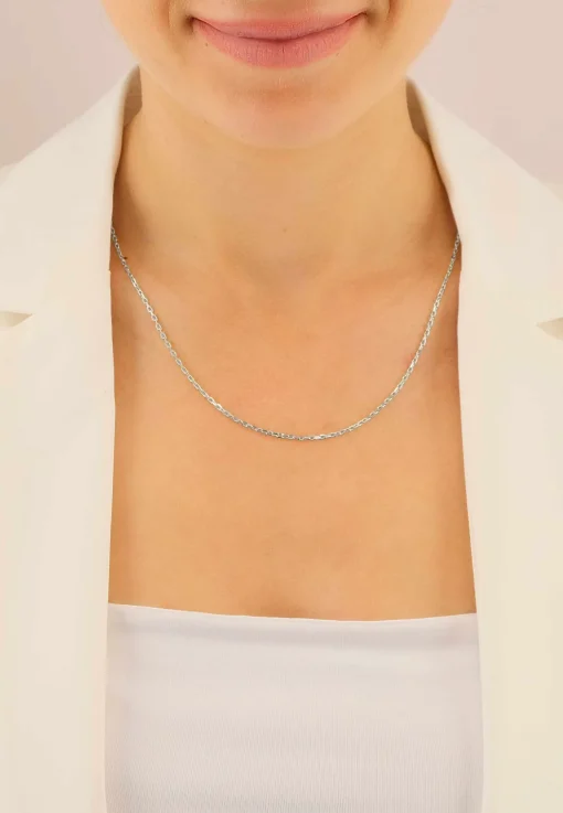 Collier Anker Weissgold 750, 1.6mm, 45cm