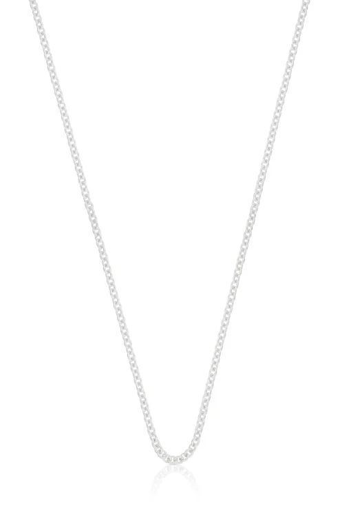 Collier Anker Weissgold 750, 2mm, 45cm