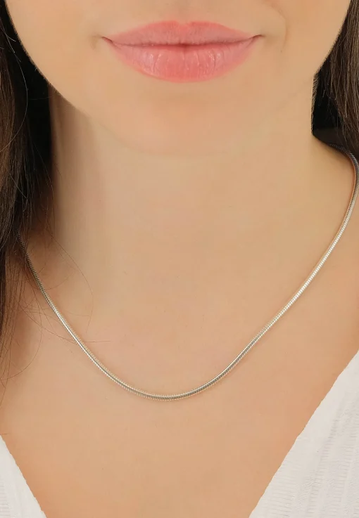 Collier Boa Silber 925, 2.4mm, 45cm