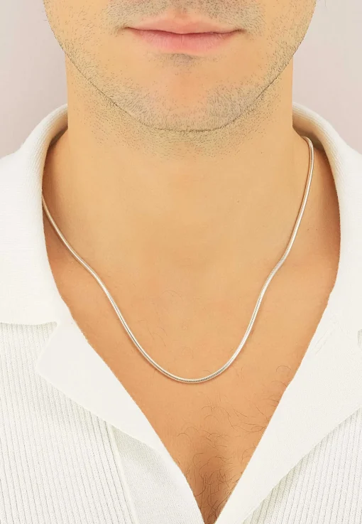 Collier Boa Silber 925, 2.4mm, 45cm