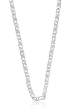 Collier Carrera Weissgold 750, 4mm, 60cm