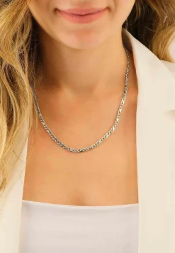 Collier Carrera Weissgold 750, 4mm, 50cm