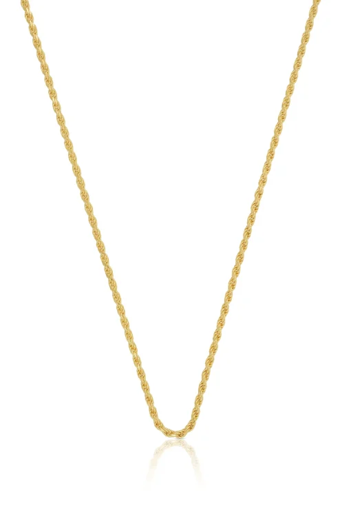 Collier Cordel Gelbgold 750, 1.4mm, 50cm