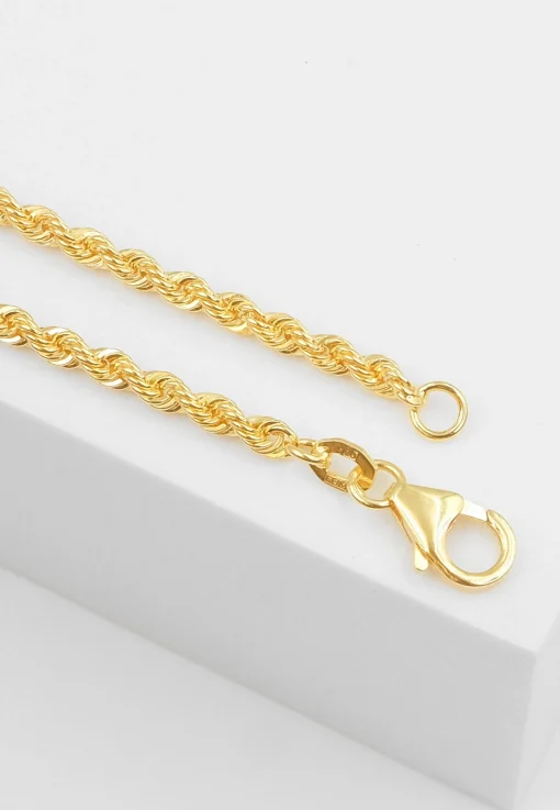 Collier Cordel Gelbgold 750, 2.7mm, 50cm