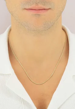 Collier Cordel Gelbgold 750, 1.8mm, 50cm