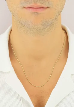 Collier Cordel Gelbgold 750, 1.4mm, 50cm