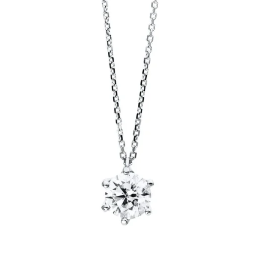 Collier Diamant 0.75ct. Weissgold 750, 45cm