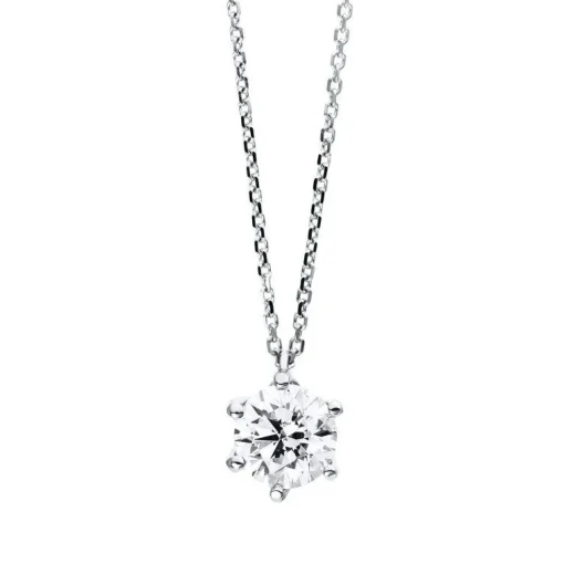 Collier Diamant 0.75ct. Weissgold 750, 45cm