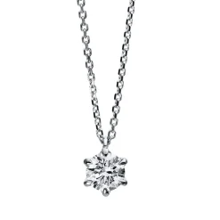 Collier Diamant 0.30ct. Weissgold 750, 45cm