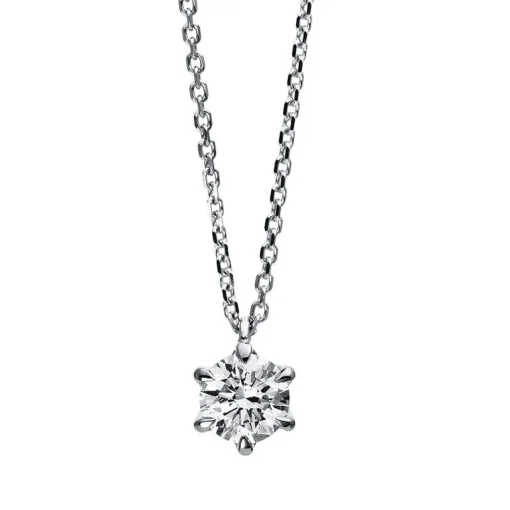 Collier Diamant 0.30ct. Weissgold 750, 45cm