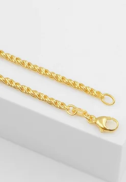 Collier Doppelanker Gelbgold 750, 2.3mm, 50cm