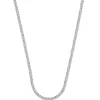 Collier Doppelanker Weissgold 750, 1.9mm, 55cm