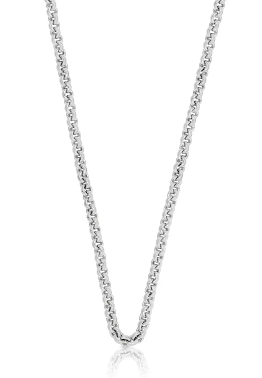 Collier Erbs Weissgold 750, 45cm, 7.7mm