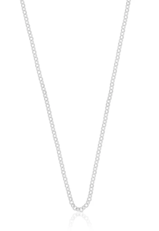 Collier Erbs Weissgold 750, 2.4mm, 50cm