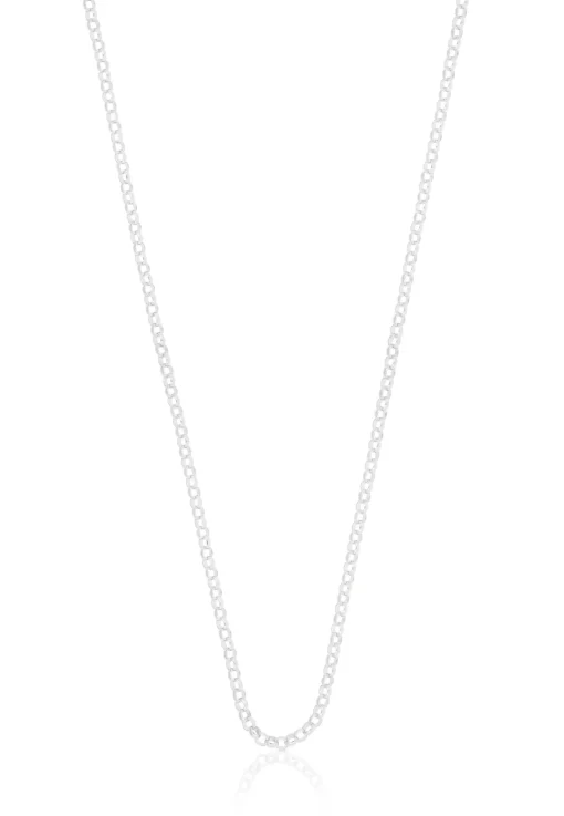 Collier Erbs Weissgold 750, 2mm, 50cm