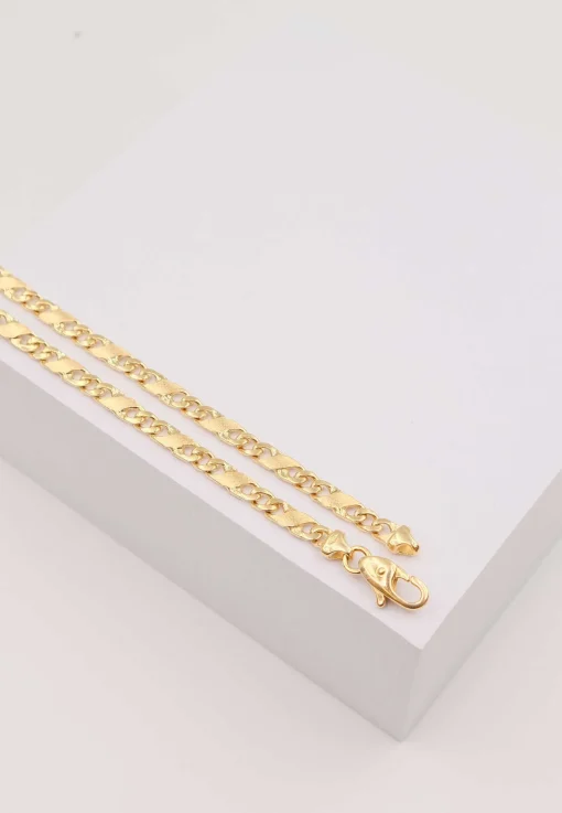 Collier 8er-Kette Gelbgold 750, 3.8mm, 50cm