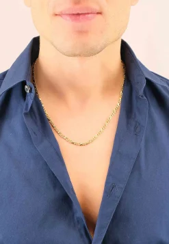 Collier 8er-Kette Gelbgold 750, 3.8mm, 55cm