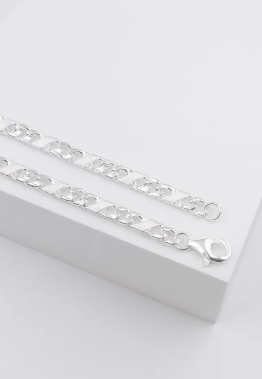 Collier 8er-Kette Silber 925, 4.9mm, 55cm
