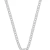 Collier 8er-Kette Weissgold 750, 3.8mm, 50cm