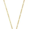 Collier Figaro Gelbgold 585, 1.8mm, 36cm