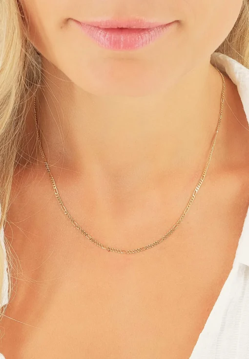 Collier Figaro Gelbgold 585, 1.8mm, 36cm