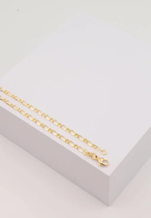 Collier Figaro Gelbgold 750, 2.3mm, 50cm